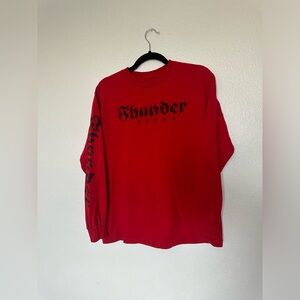 Shunder Trucks red long sleeve